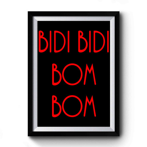 Selena Quintanilla Bidi Bidi Bom Bom Funny Premium Poster