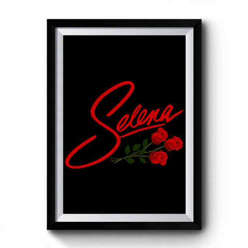 Selena Quintanilla Flores Premium Poster