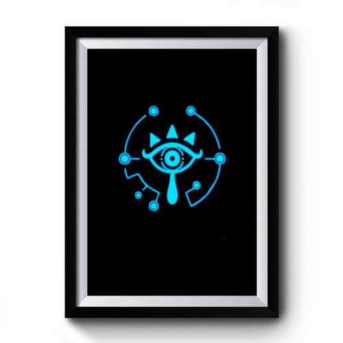 Sheikah Slate Legend Of Zelda Breat Premium Poster