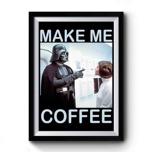 Star Wars Princess Leia And Vader Premium Poster
