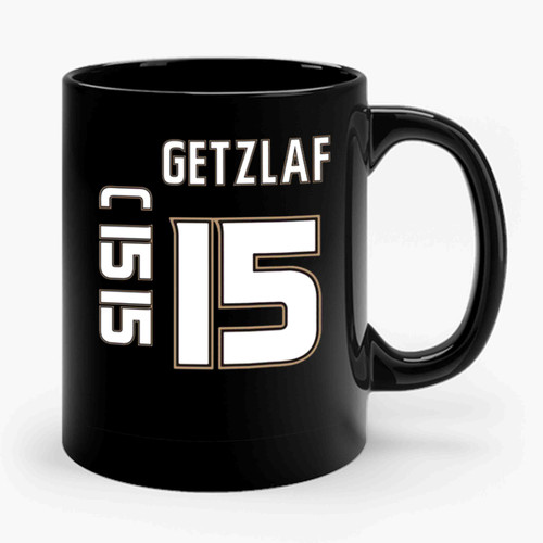 Anaheim Ducks #15 Ryan Getzlaf Jersey Ceramic Mug