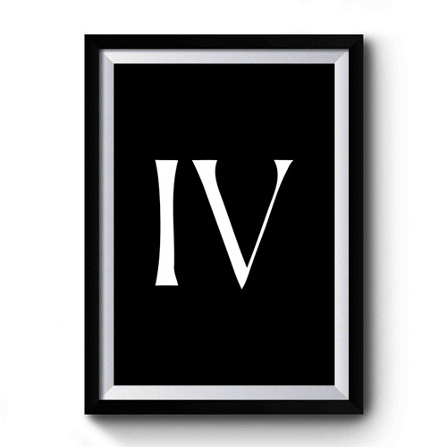 The Heart Pt 4 Hip Hop Rap Merch Band Merch Premium Poster