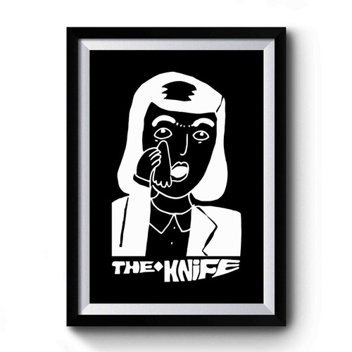 The Knife Shaking The Habitual Logo Premium Poster
