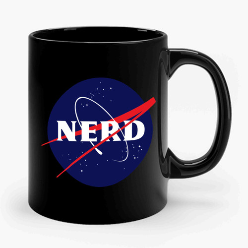 Nasa Geek Nerd Space Astronaut Ceramic Mug