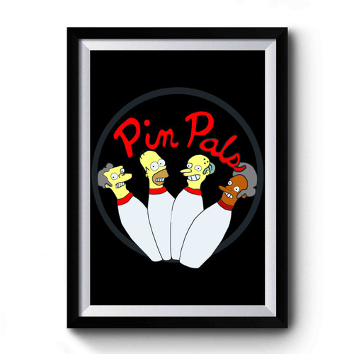 The Simpsons Pin Pals Premium Poster