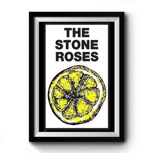 The Stone Roses Lemon 1989 Tour Premium Poster