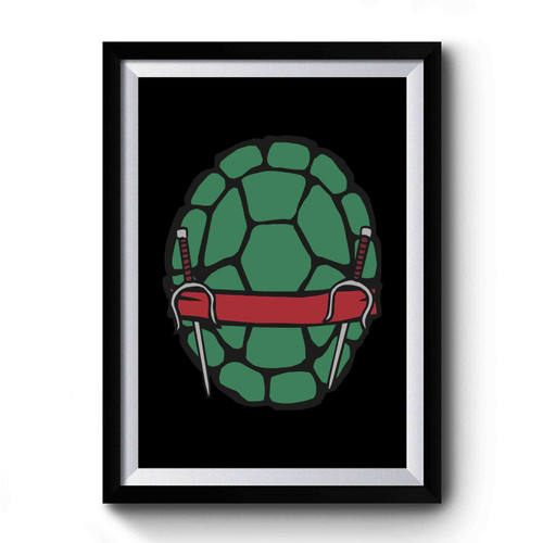 Tmt Turtles Schild Raphael Premium Poster