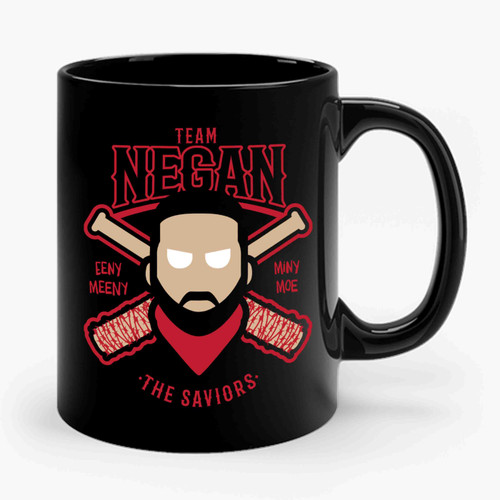 Negan Team Negan The Savior Baseball Lucille Walking Dead Ceramic Mug