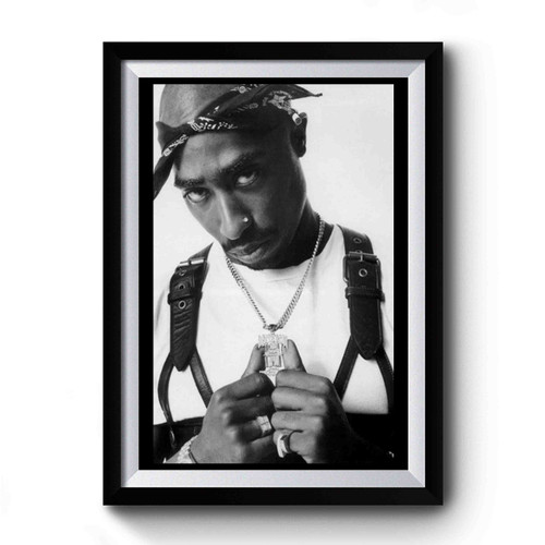Tupac 2pac Shakur Rap Urban Hip Hop Premium Poster