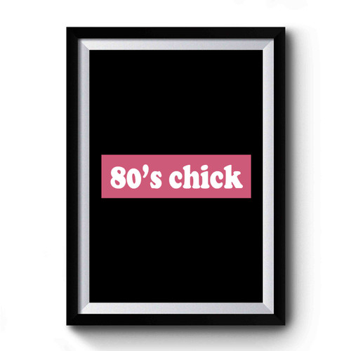 Vintage 80's Chick Red Box Logo Premium Poster