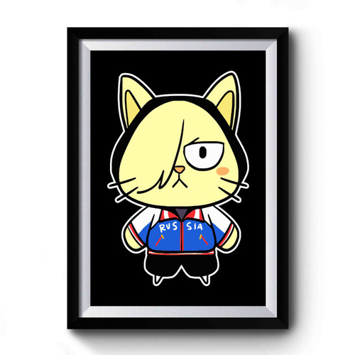 Yuri On Ice Yurio Cat Premium Poster