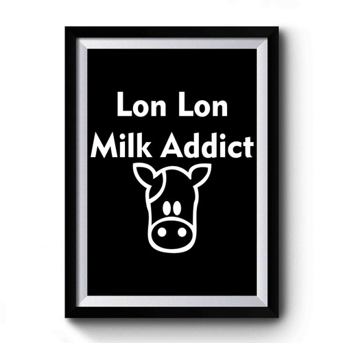 Zelda Lon Lon Milk Addict Cow Premium Poster