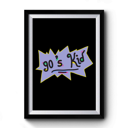 90's Kid Rugrats Nickelodeon Tv Show Funny Quotes Premium Poster