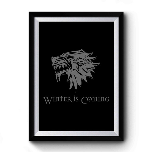 A Song Of Ice And Fire Coat Arms Dragons Game Thrones Premium Poster