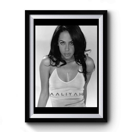 Aaliyah Sexy Premium Poster