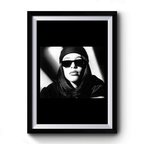 Aaliyah Sunglasses Are You That Somebody Rock The Boat Premium Poster