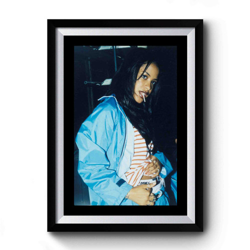 Aaliyah Underware Brand Premium Poster