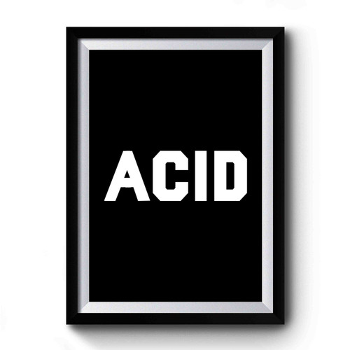 Acid Electronic Music Techno House Dnb Wwn_050318 Premium Poster