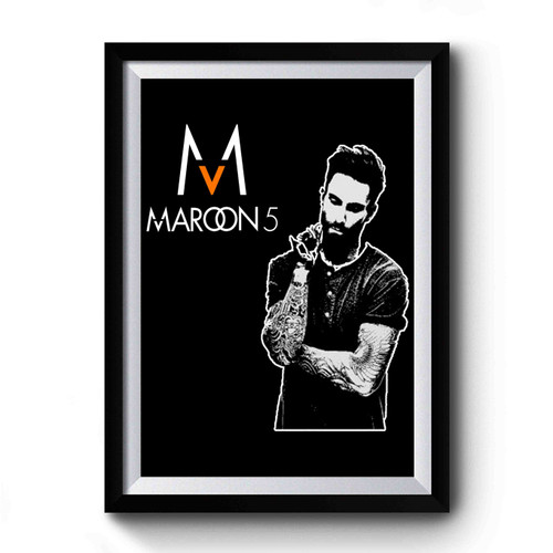 Adam Levine Maroon 5 Premium Poster