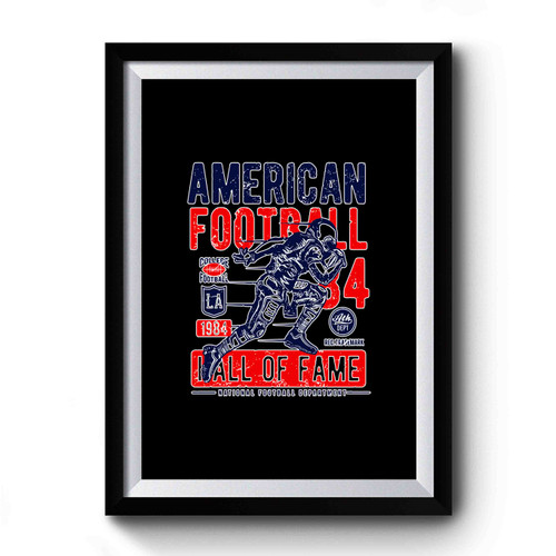 American Football Ball Of Fame Super Bowl Premium Poster