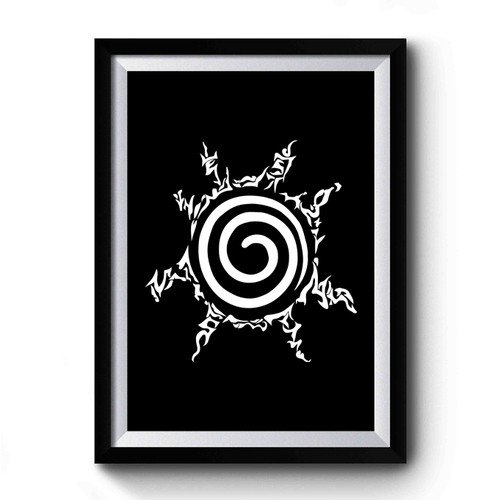 Anime Naruto Kyuubi Symbol Premium Poster