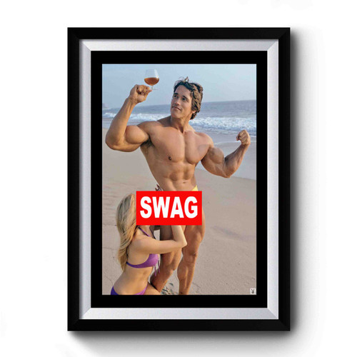 Arnold Schwarzenegger Swag Premium Poster