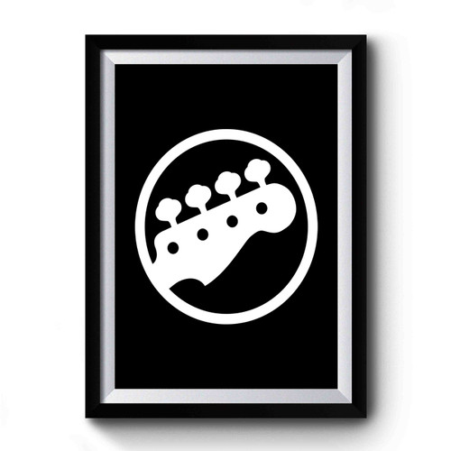 Bass Logo Ringer Premium Poster