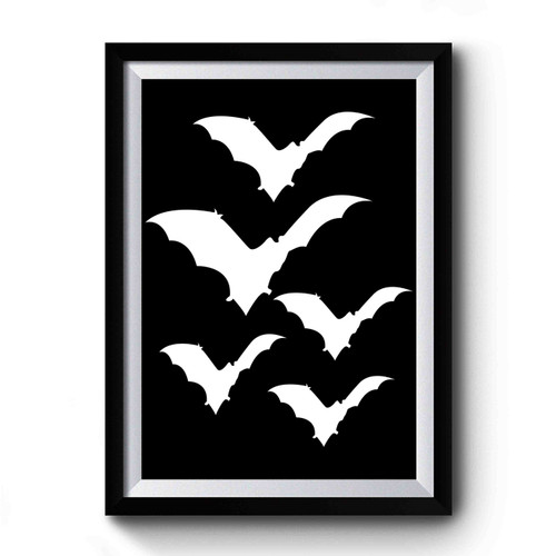 Bat Vintage Horror Bats Premium Poster