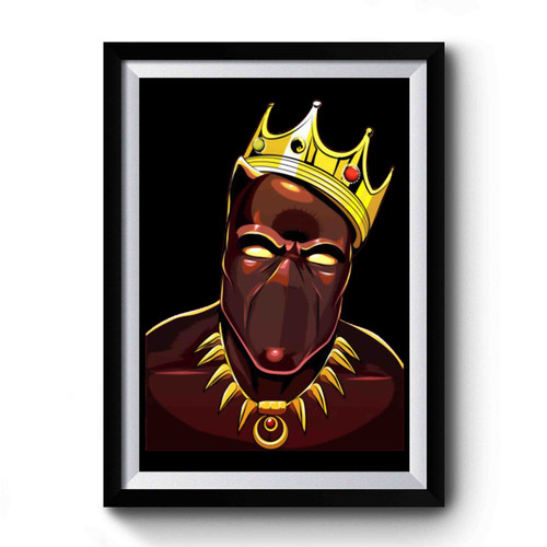 Black Panther King Biggie S Premium Poster