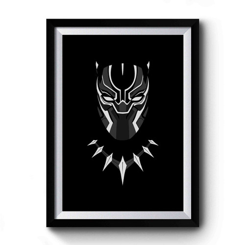 Black Panther Minimalist Premium Poster