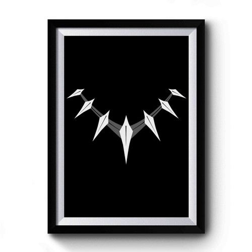 Black Panther Necklace Premium Poster