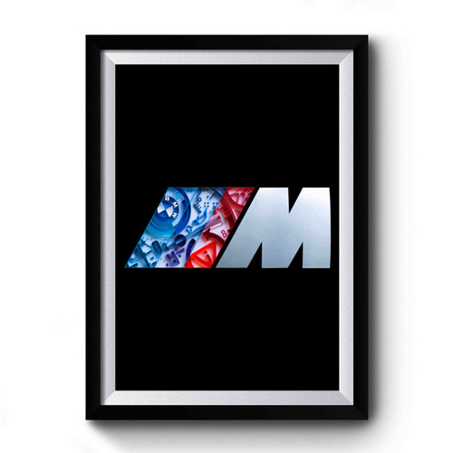 Bmw M Sport Logo Art Premium Poster