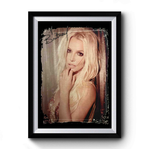 Britney Spears Glory Music Piece Of Me Tour Premium Poster