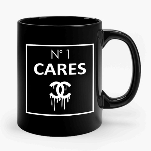 No One Cares Chanel Parody Funny Ceramic Mug