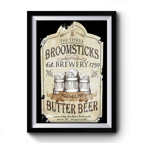 Butter Beer Harry Potter From The Three Broomsticks Premium Poster