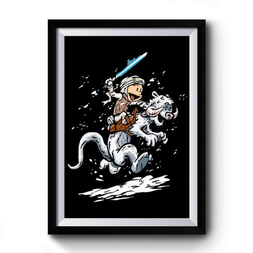 Calvin And Hot Premium Poster