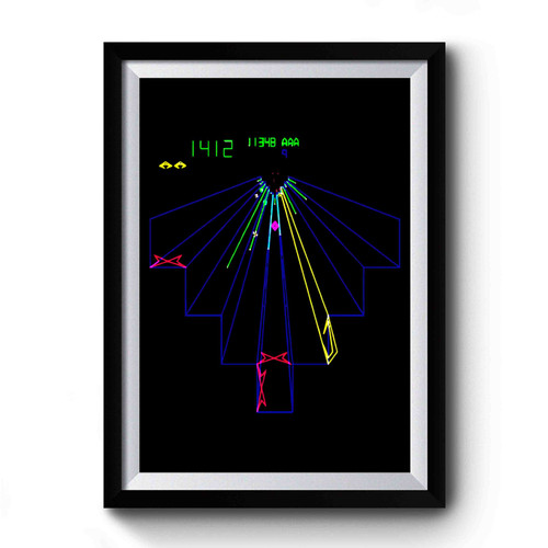 Cool Ready Player One Tempest Video Game Atari Arcade Gameplay Premium Poster