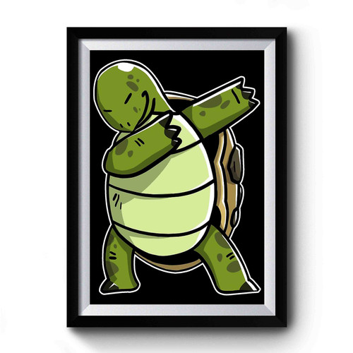 Dabbing Tortoise Premium Poster