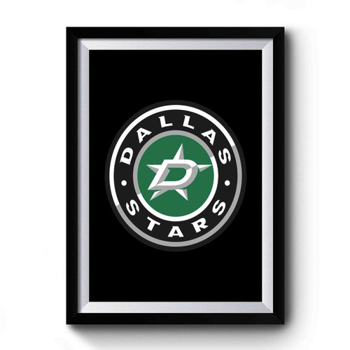 Dallas Stars Club Logo Premium Poster