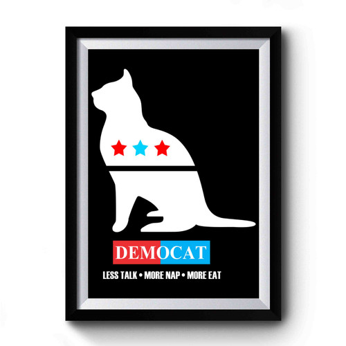 Demo Cat Premium Poster