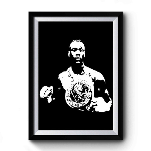 Deontay The Bronze Bomber Wilder Boxer Wbc World Boxing Champion Premium Poster