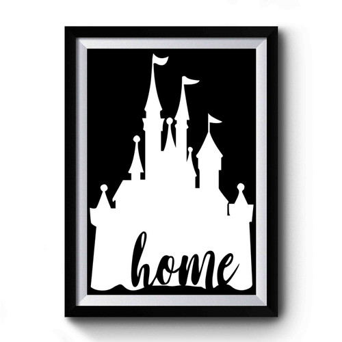 Disney Princess Cinderella Castle Premium Poster