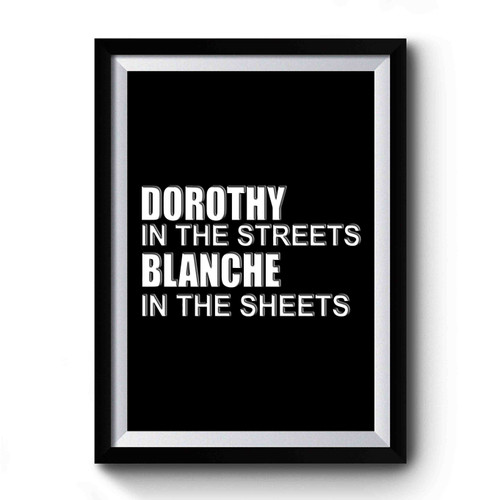 Dorothy On The Streets Premium Poster