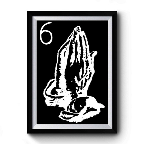Drake Praying 6 Premium Poster