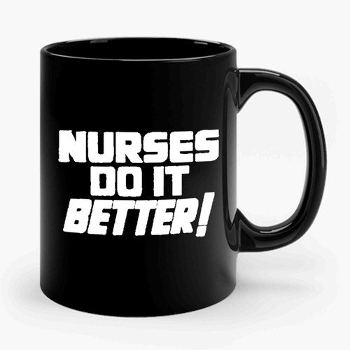 Nurses Do It Better Robert Plant Led Zeppelin Jimmy Page 70s Classic Rock Ceramic Mug