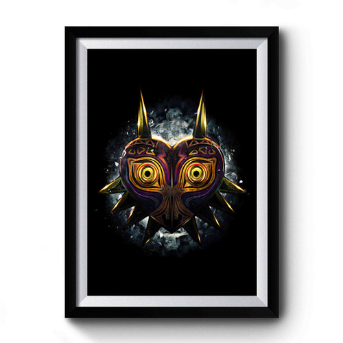 Epic Majoras Mask Inspired Legend Of Zelda Premium Poster