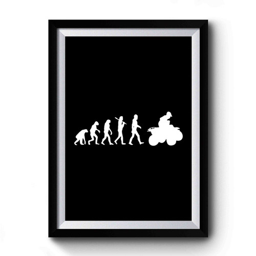 Evolution Four Wheeler Atv Racing 4 Wheeling Premium Poster