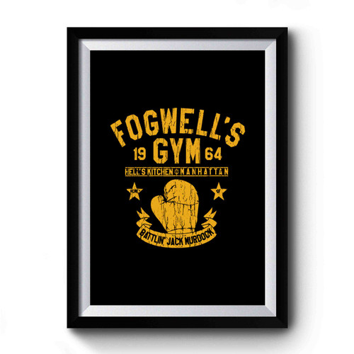 Fogwell's Gym 1964 Premium Poster