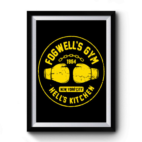 Fogwells Gym Hell's Kitchen Premium Poster