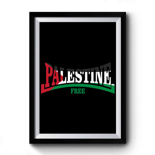 Free Palestine Logo Premium Poster